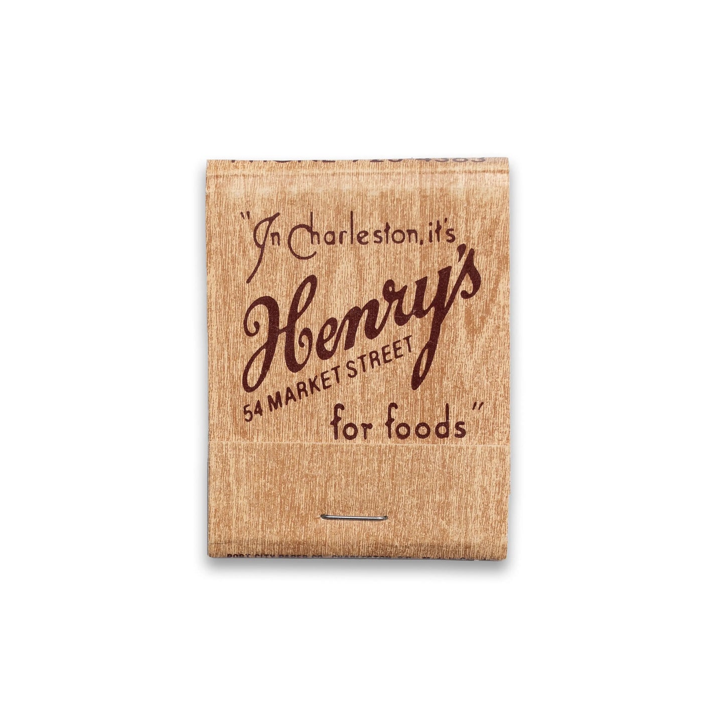Henry's Charleston Match South Shop