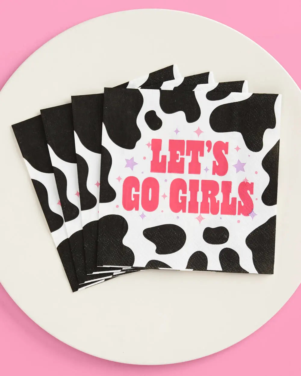 Hoedown Napkins - 25 printed napkins xo, Fetti