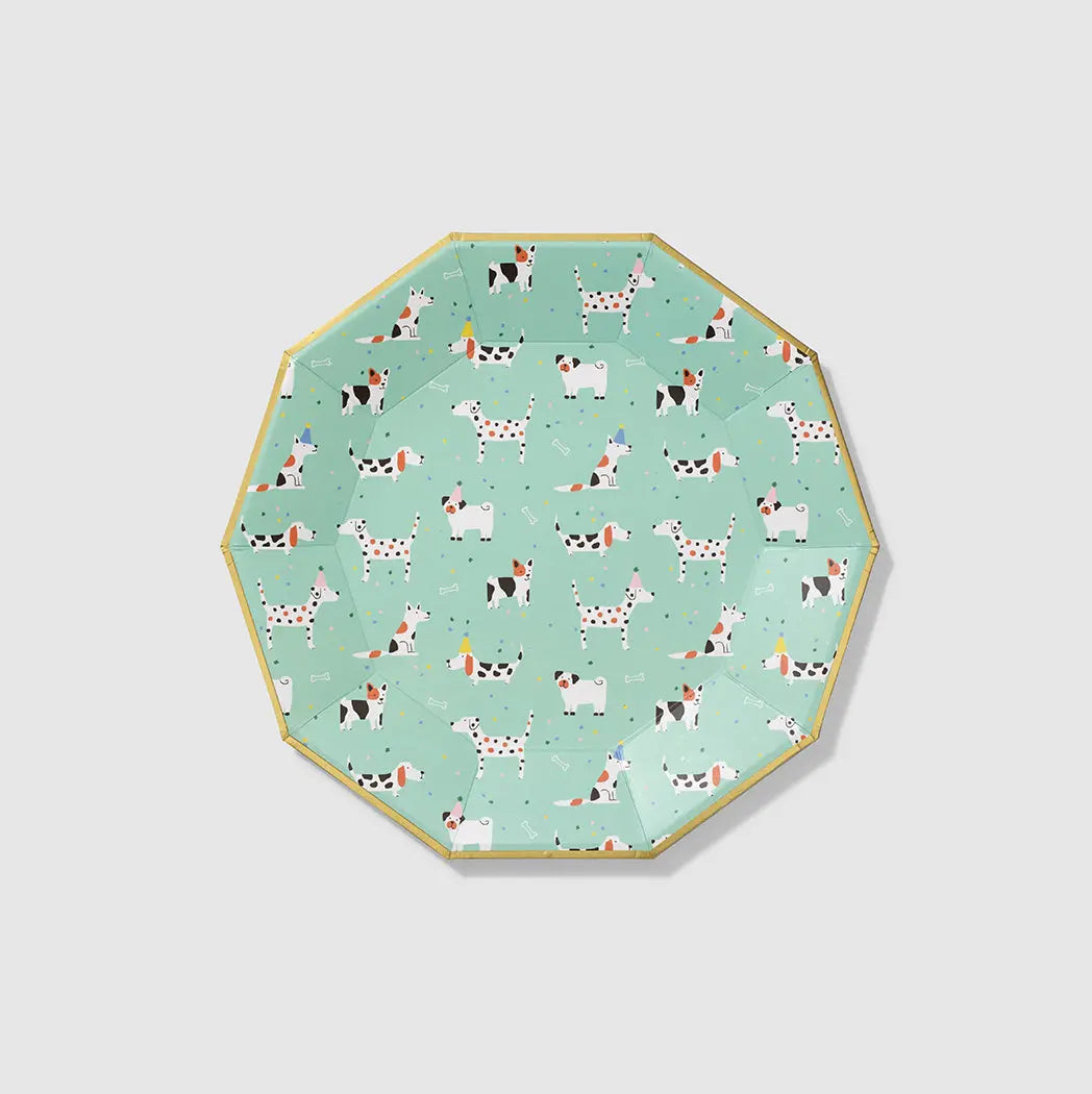 Hot Diggity Dog Large Plates (10 per pack) Coterie