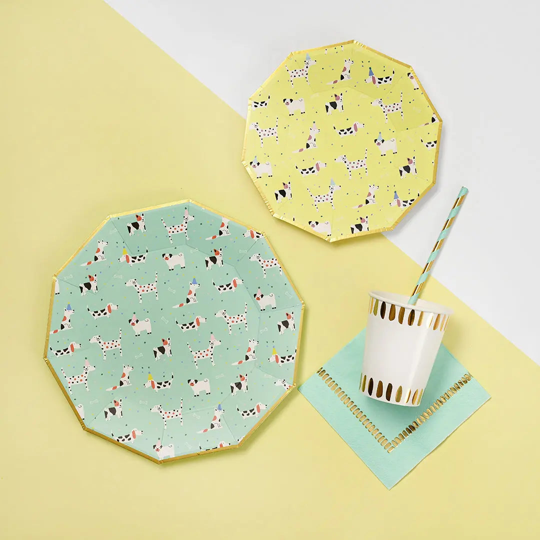 Hot Diggity Dog Large Plates (10 per pack) Coterie