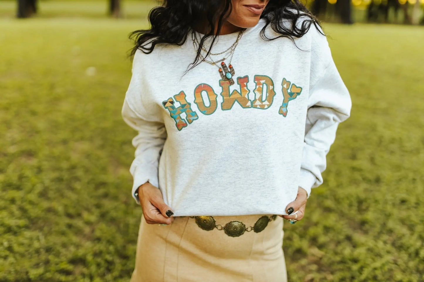 Howdy Graphic Sweatshirt Wild Junkie
