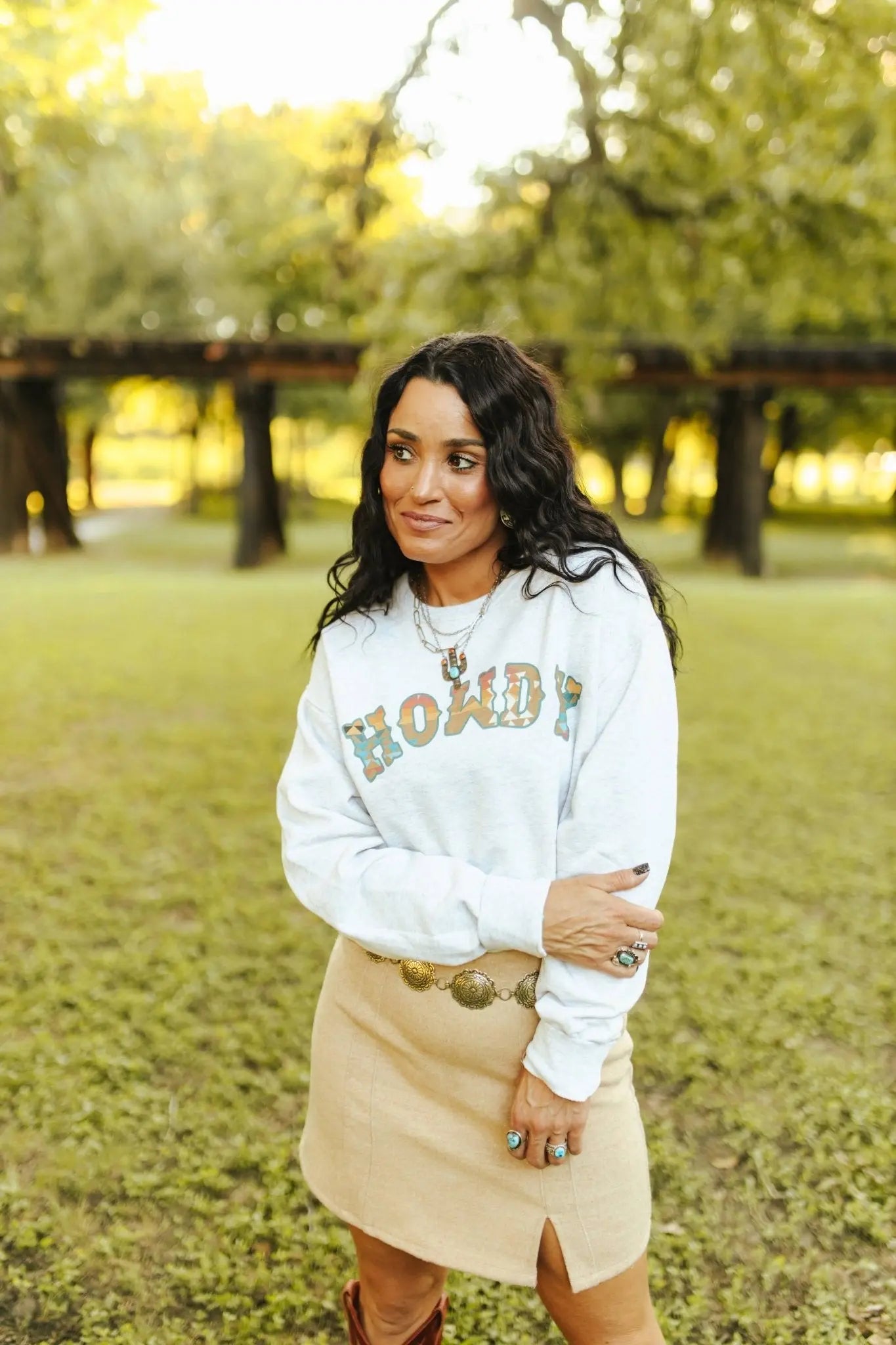 Howdy Graphic Sweatshirt Wild Junkie