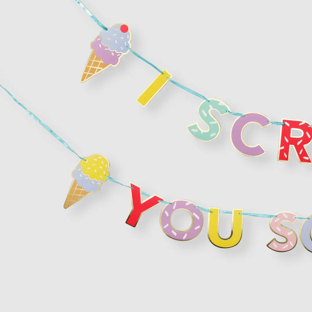 I Scream You Scream Banner Coterie