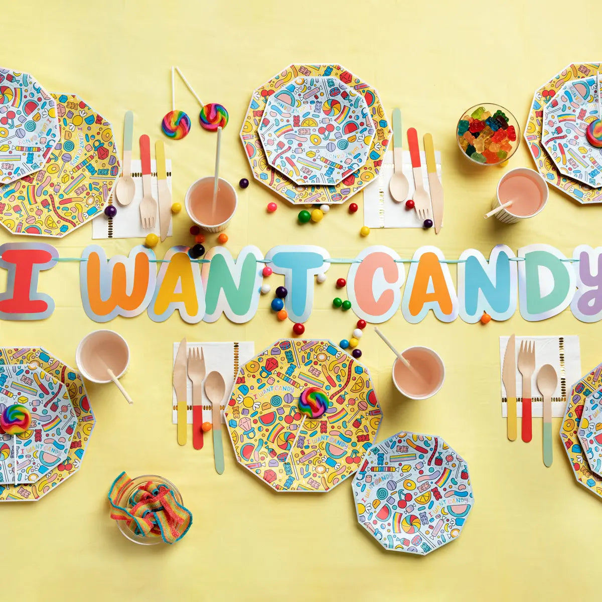 I Want Candy Banner Coterie