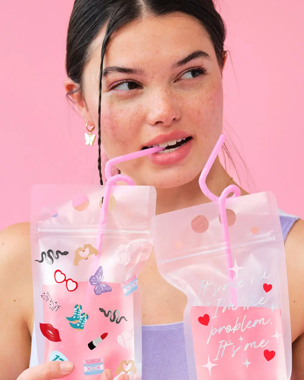 I'm the Problem Sippers - 15 drink pouches xo, Fetti