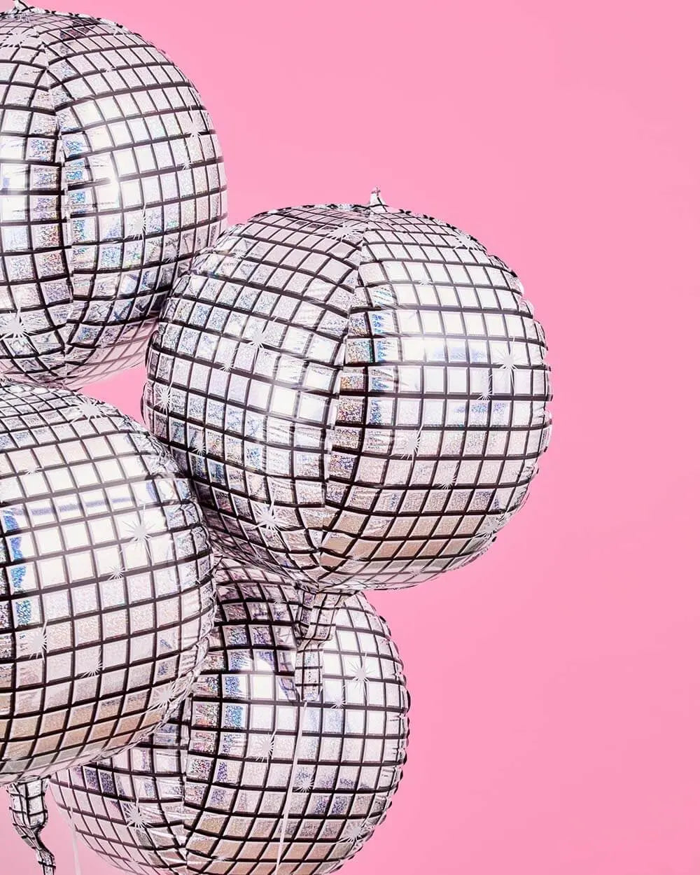 It's Disco, Baby! Balloons - 4 disco ball balloons xo, Fetti