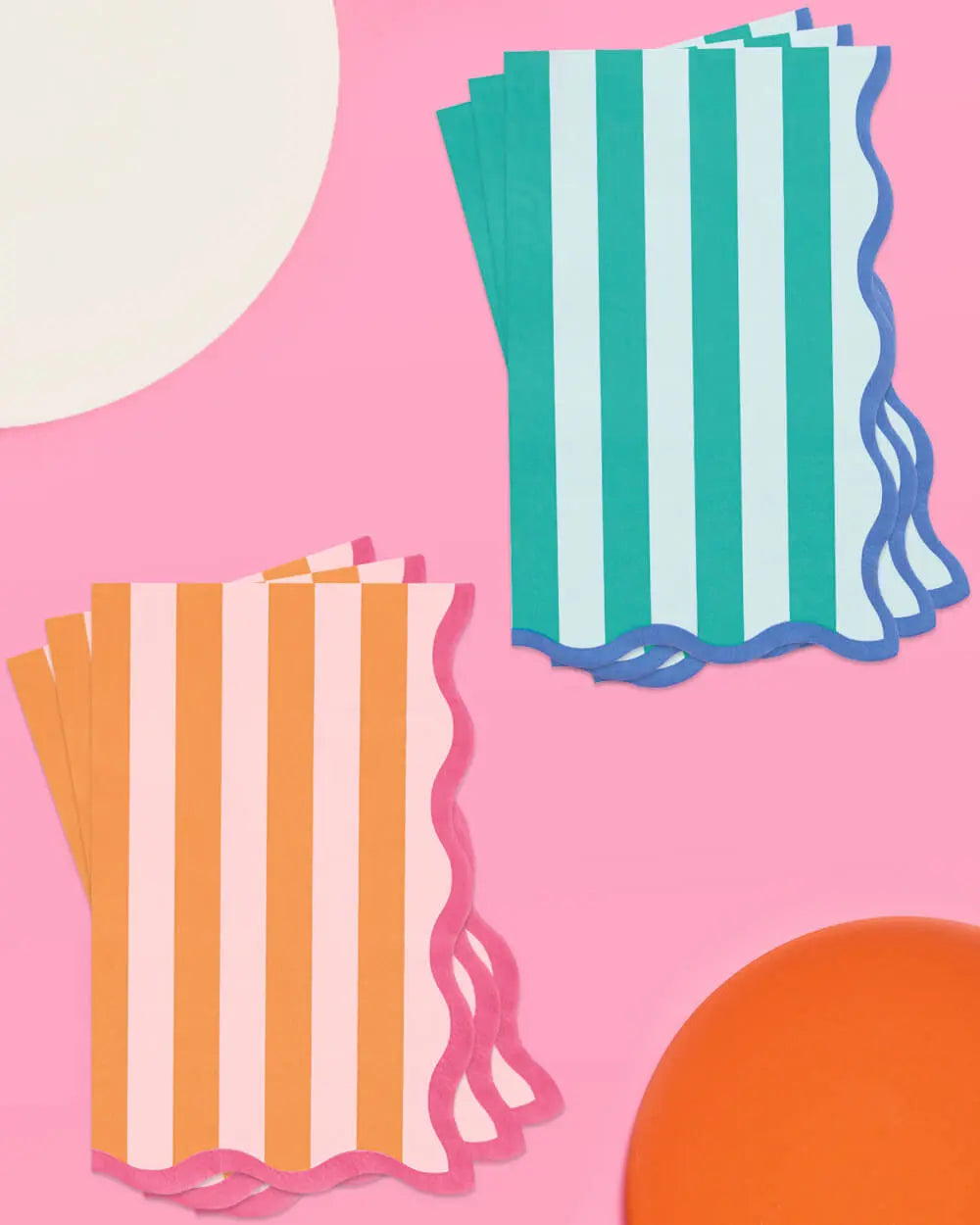 Italian Summer Napkin - 24 printed napkins xo, Fetti