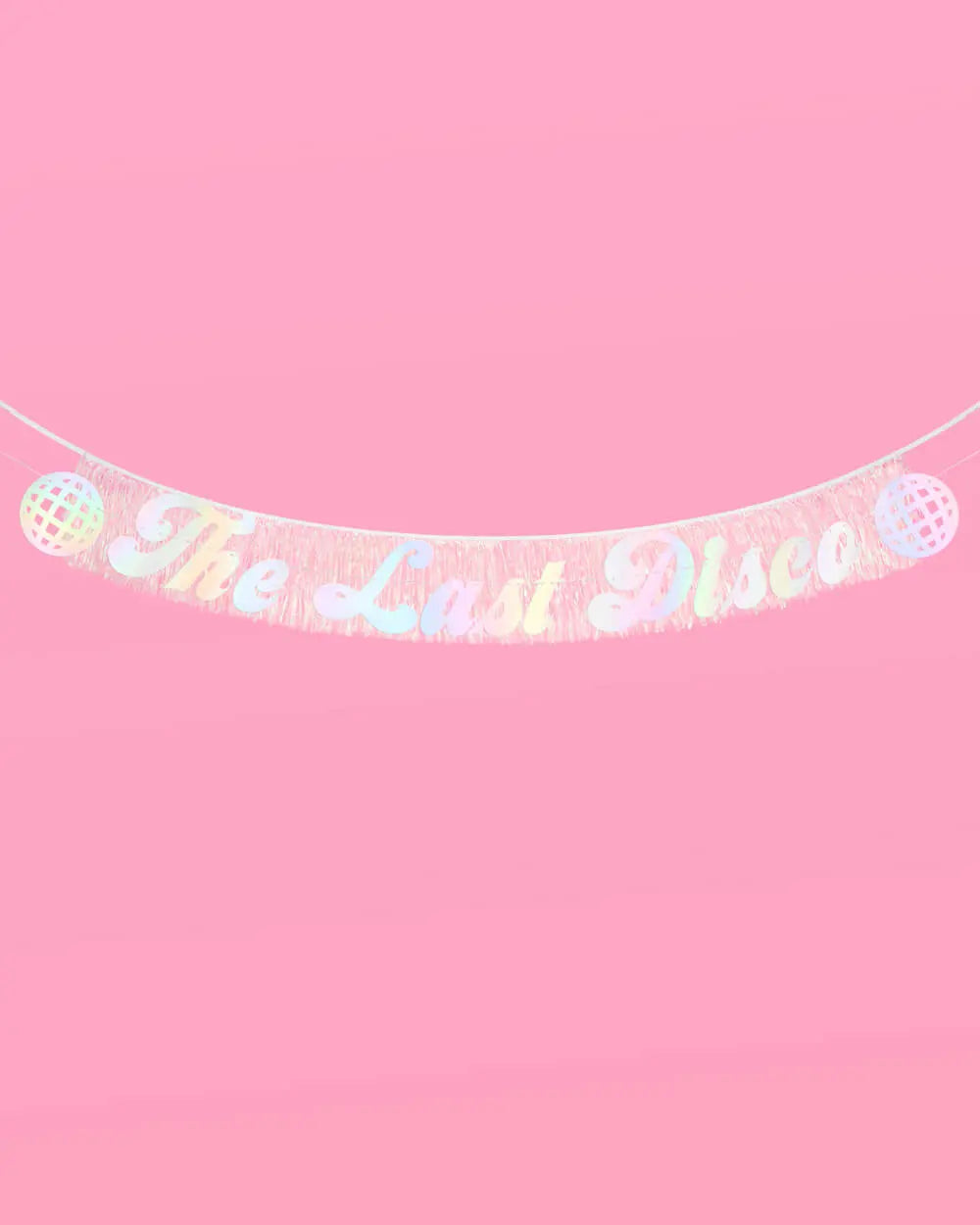 Last Disco Trio - banner, sash + tats xo, Fetti