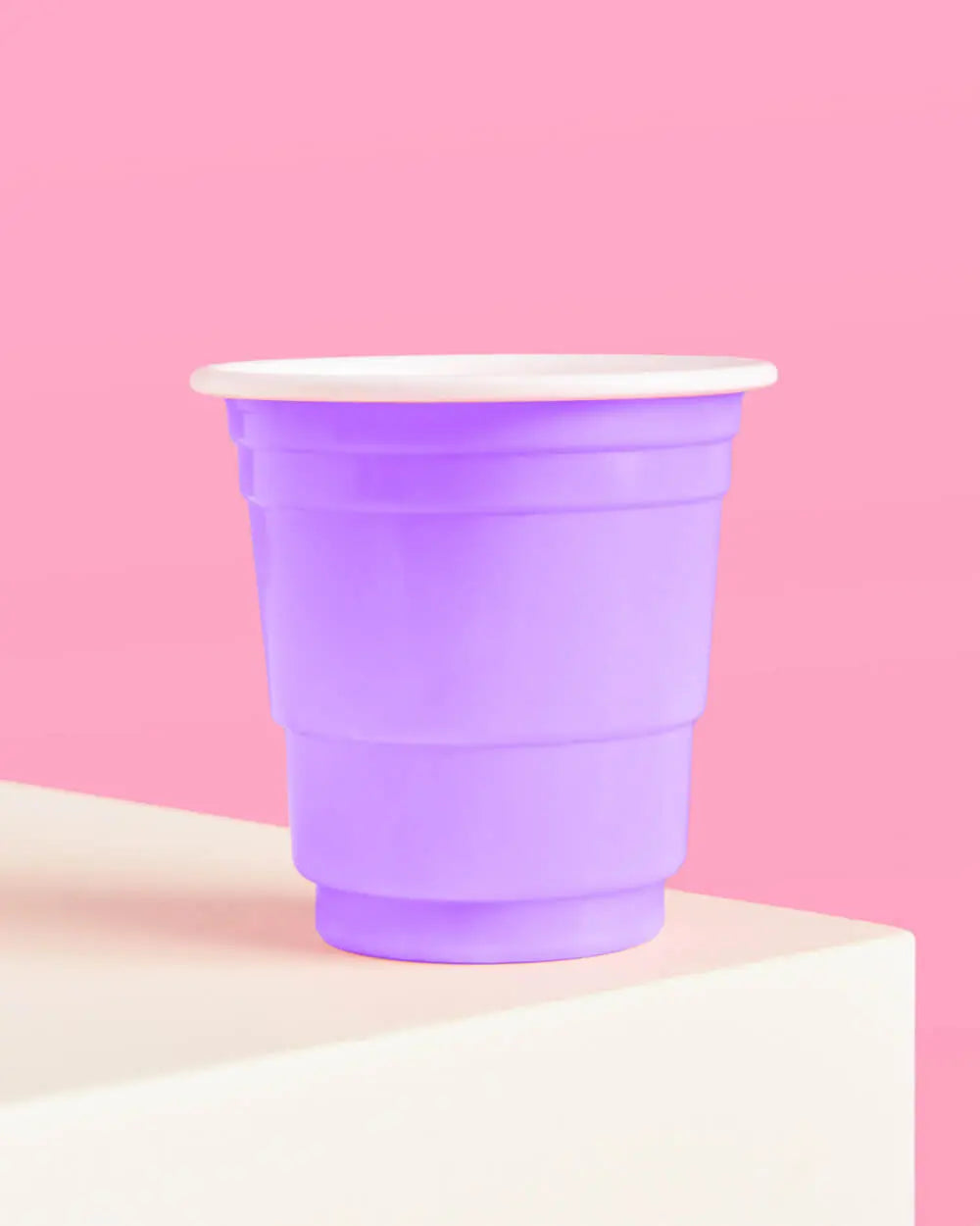 Lavender Haze Shot Glasses - 50 plastic shot glasses xo, Fetti