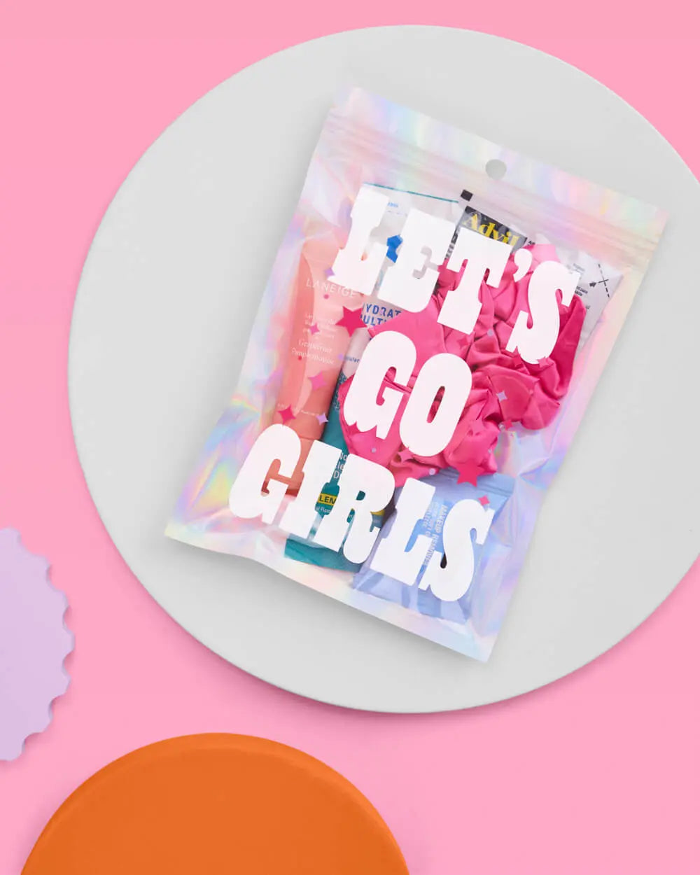 Let's Go Girls Pouches - 20 reusable pouches xo, Fetti