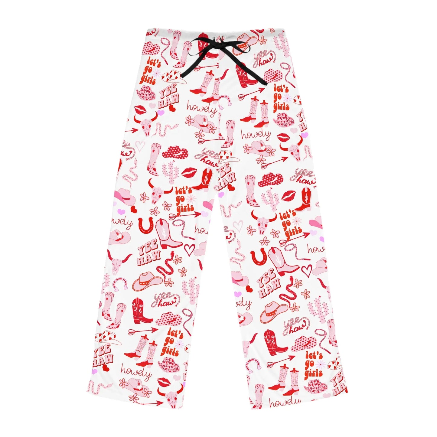 Let’s Go Girls! Women's Pajama Pants Printify