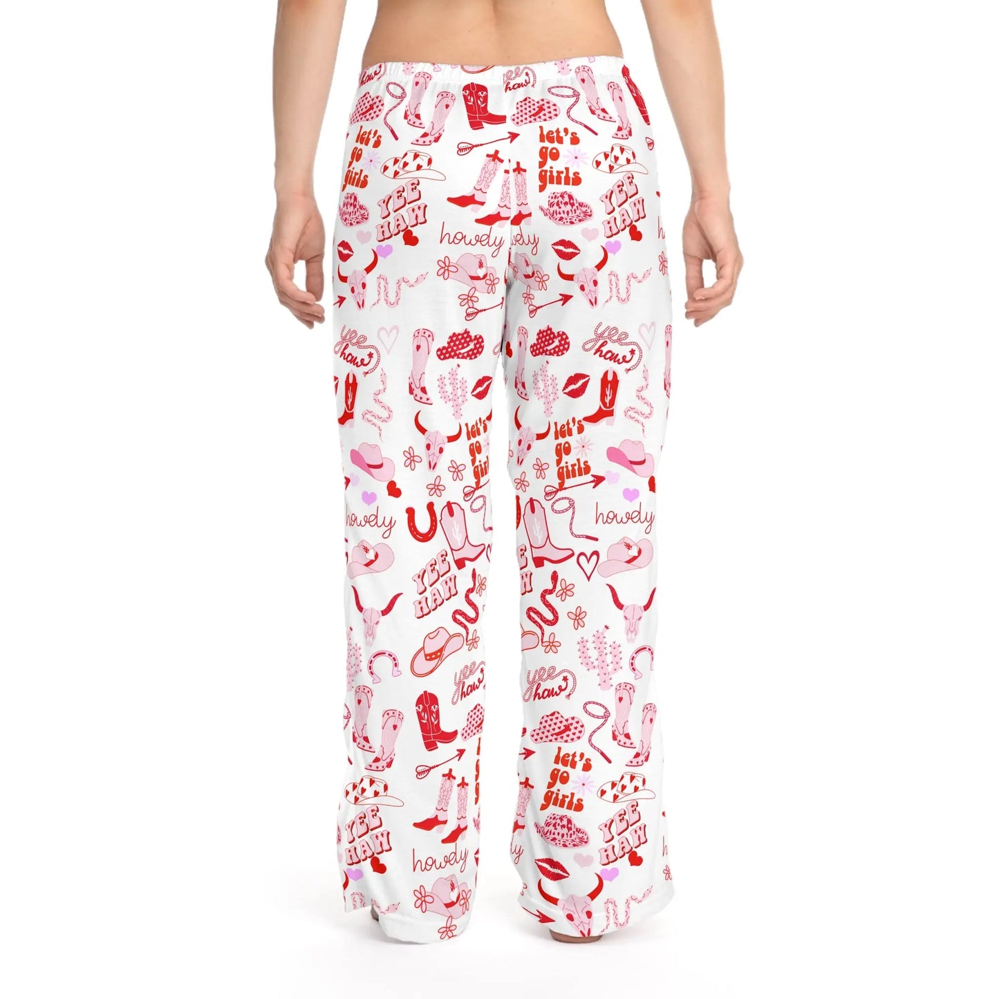 Let’s Go Girls! Women's Pajama Pants Printify