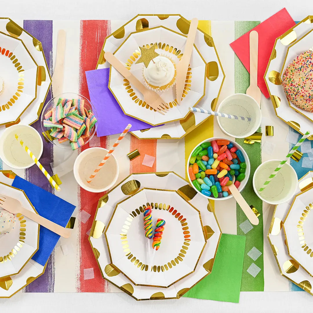 Make It Rainbow Cocktail Napkins (25 per pack) Coterie