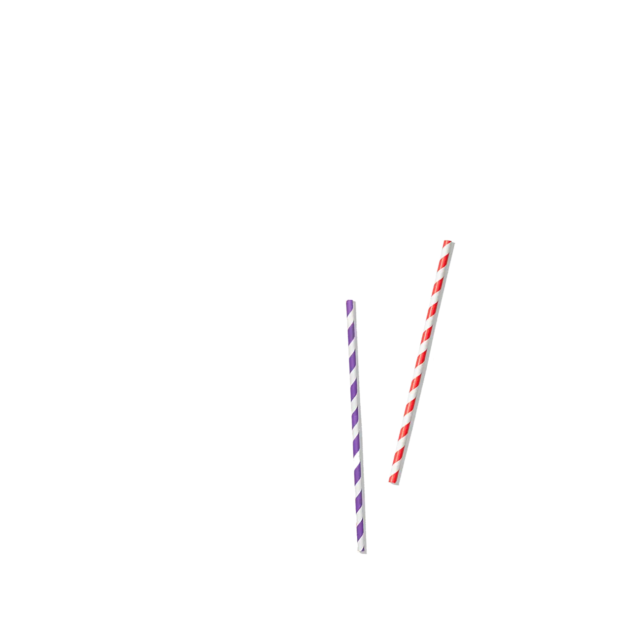 Make It Rainbow Paper Straws (25 per pack) Coterie