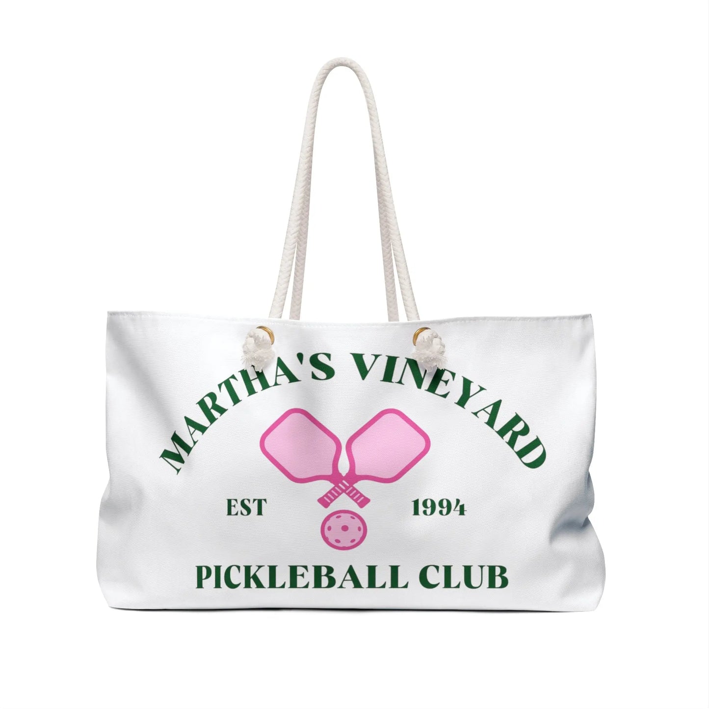 Martha’s Vineyard Pickleball Weekender Bag Printify