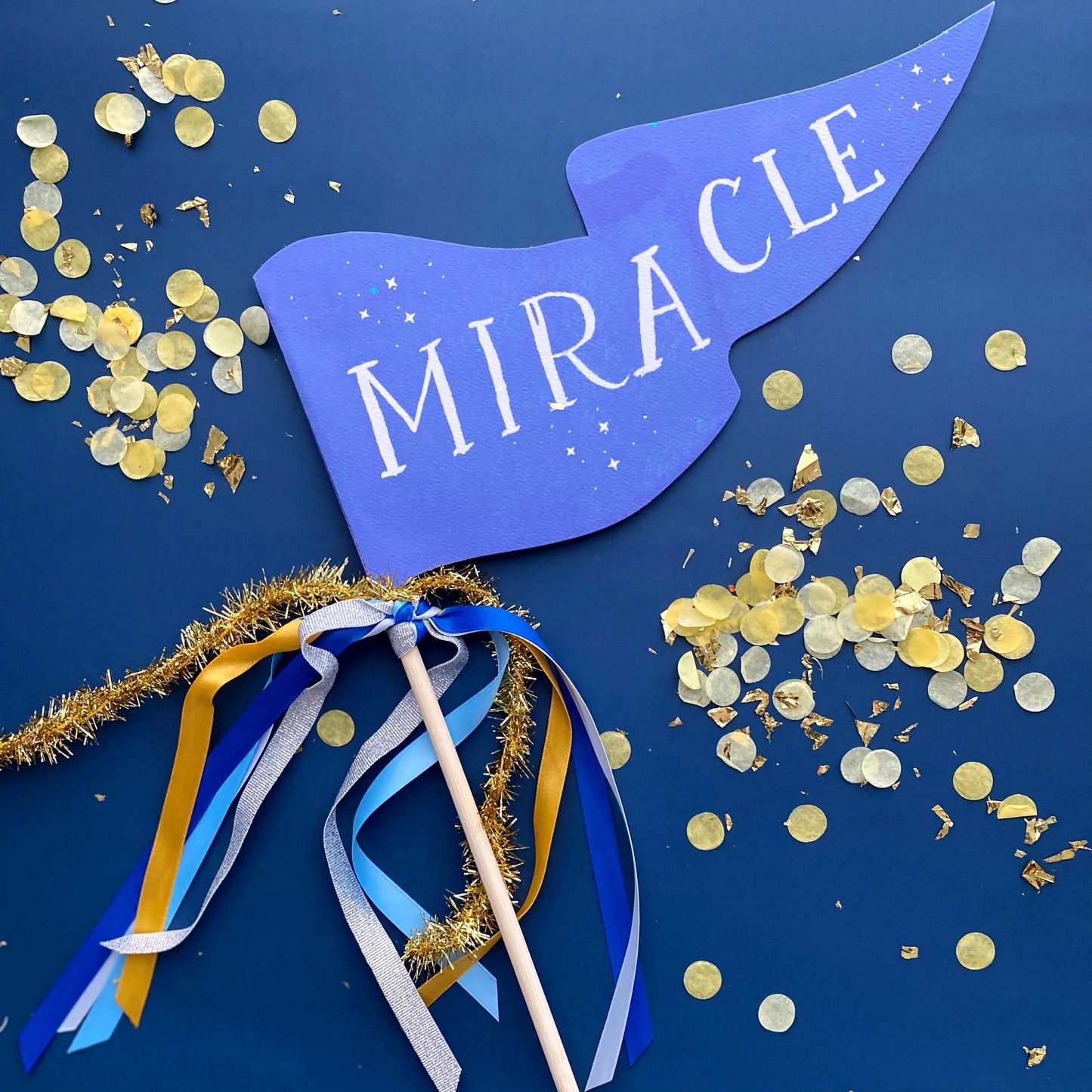 Miracle Hanukkah Party Pennant Cami Monet