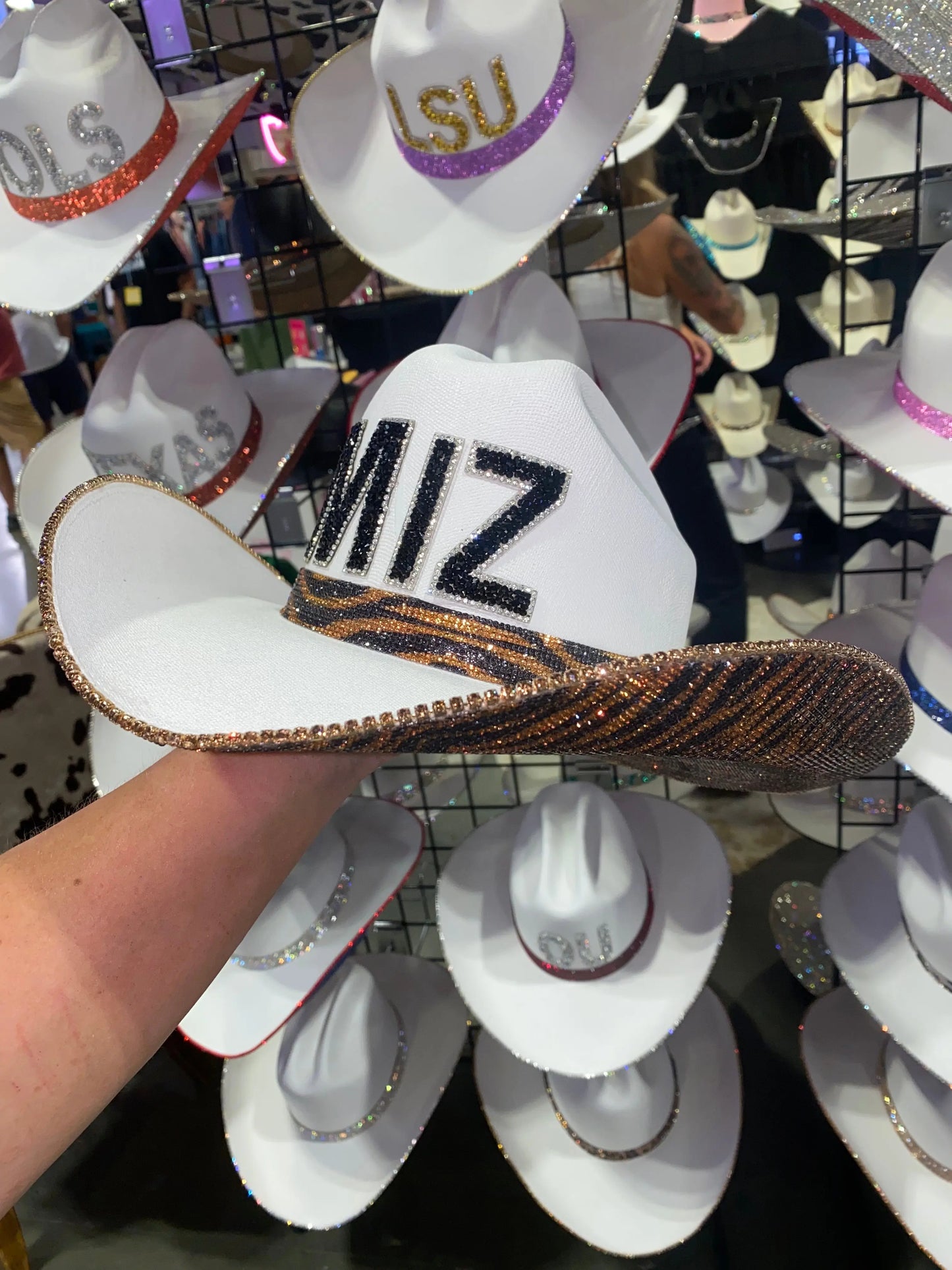 Mizzou Hat Rhinestone Cowgirl