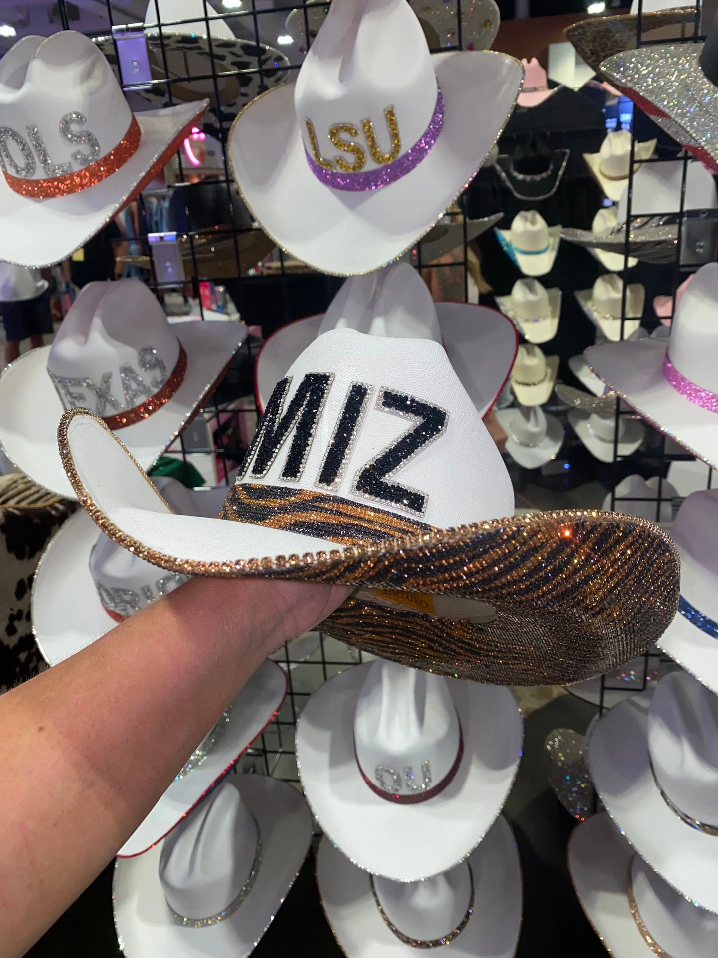 Mizzou Hat Rhinestone Cowgirl