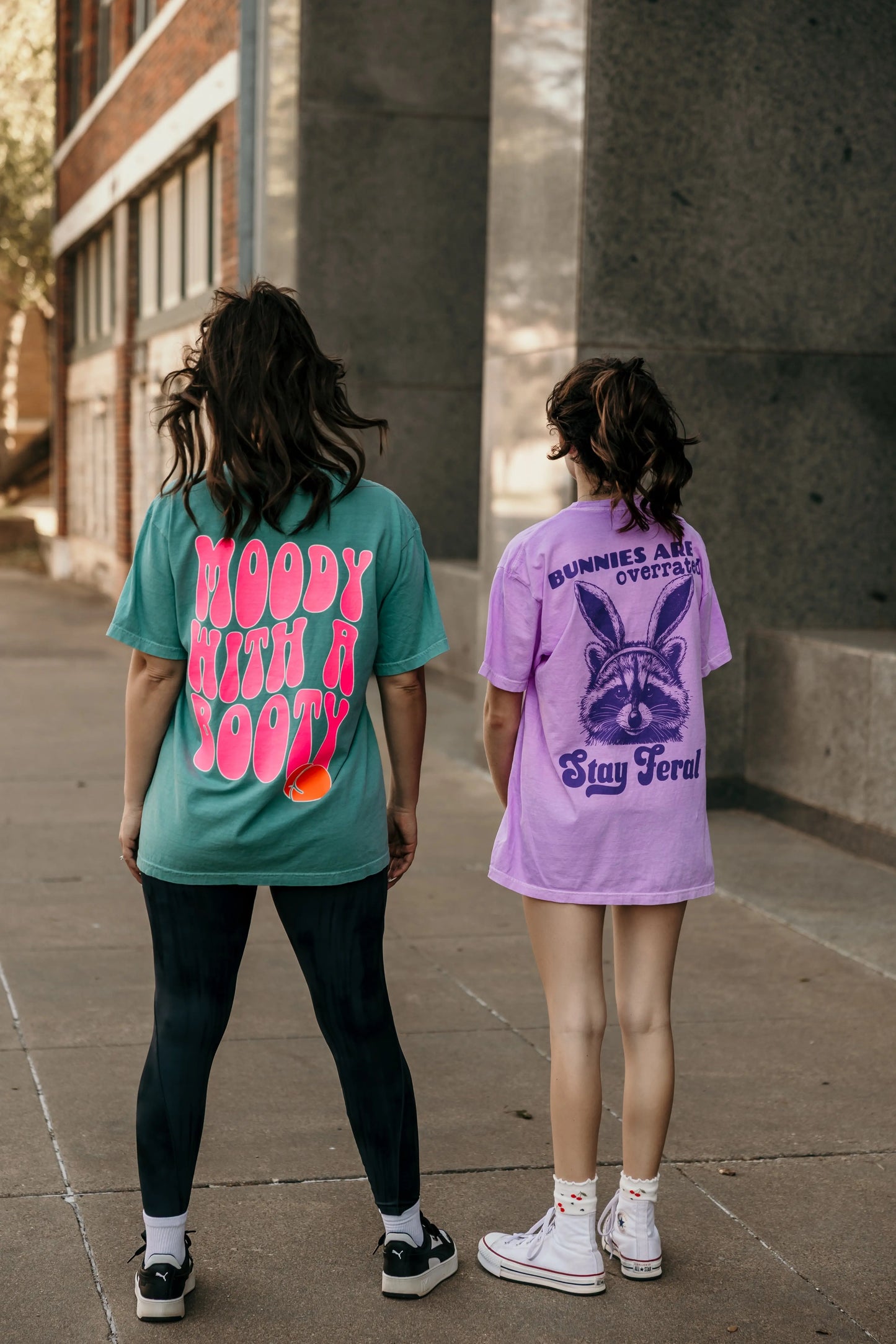 Moody with a booty Graphic Tee Shop Karma Tees