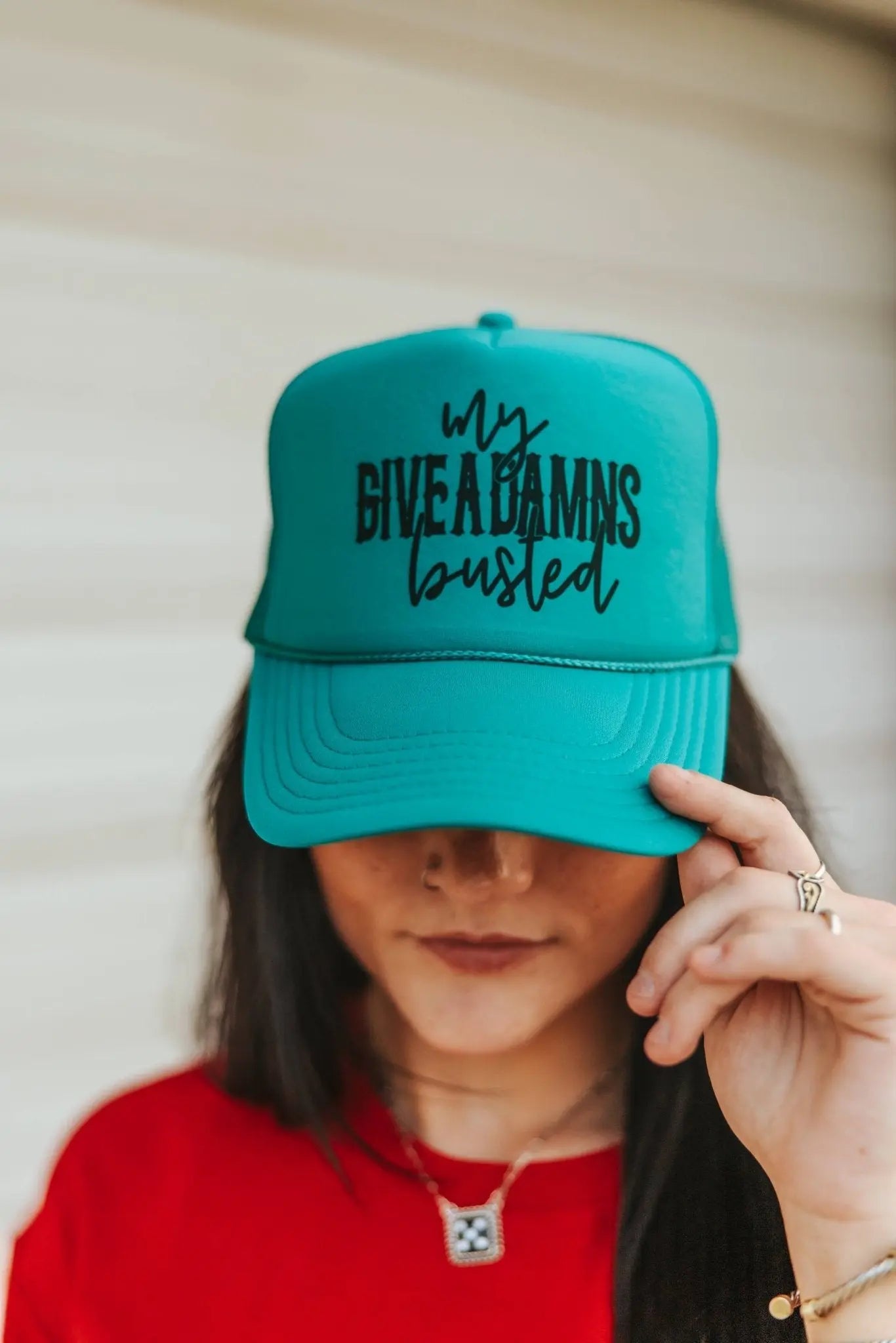 My Give A Damns Busted Trucker Hat Wild Junkie