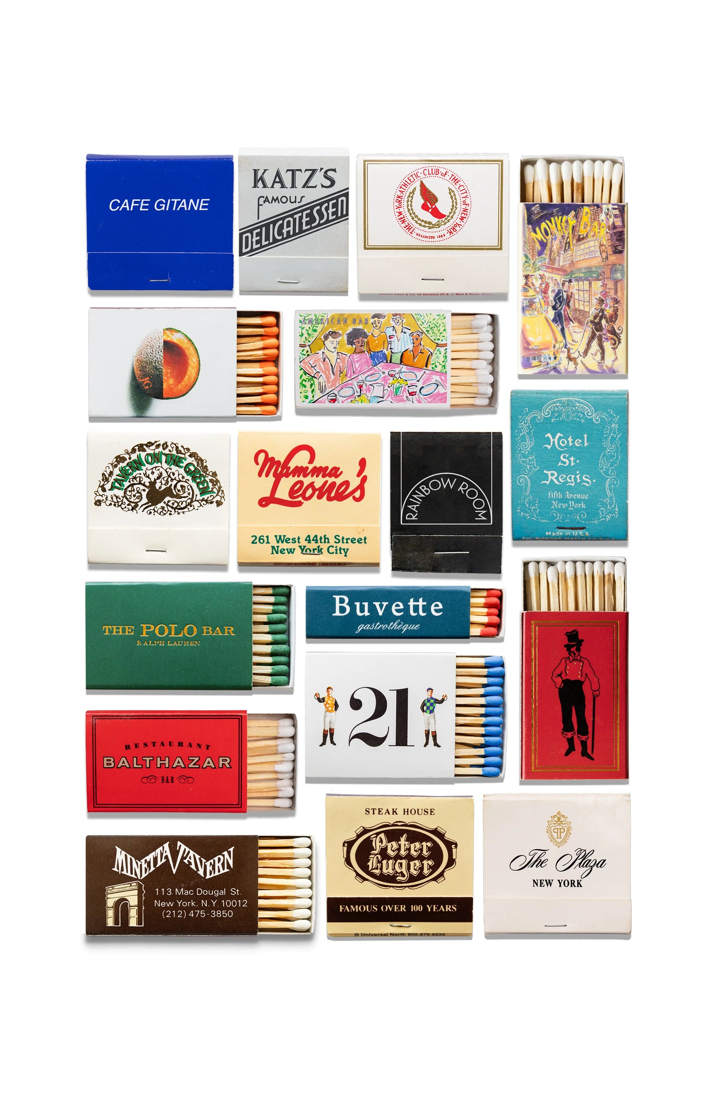 NYC Collage Poster Match South Shop