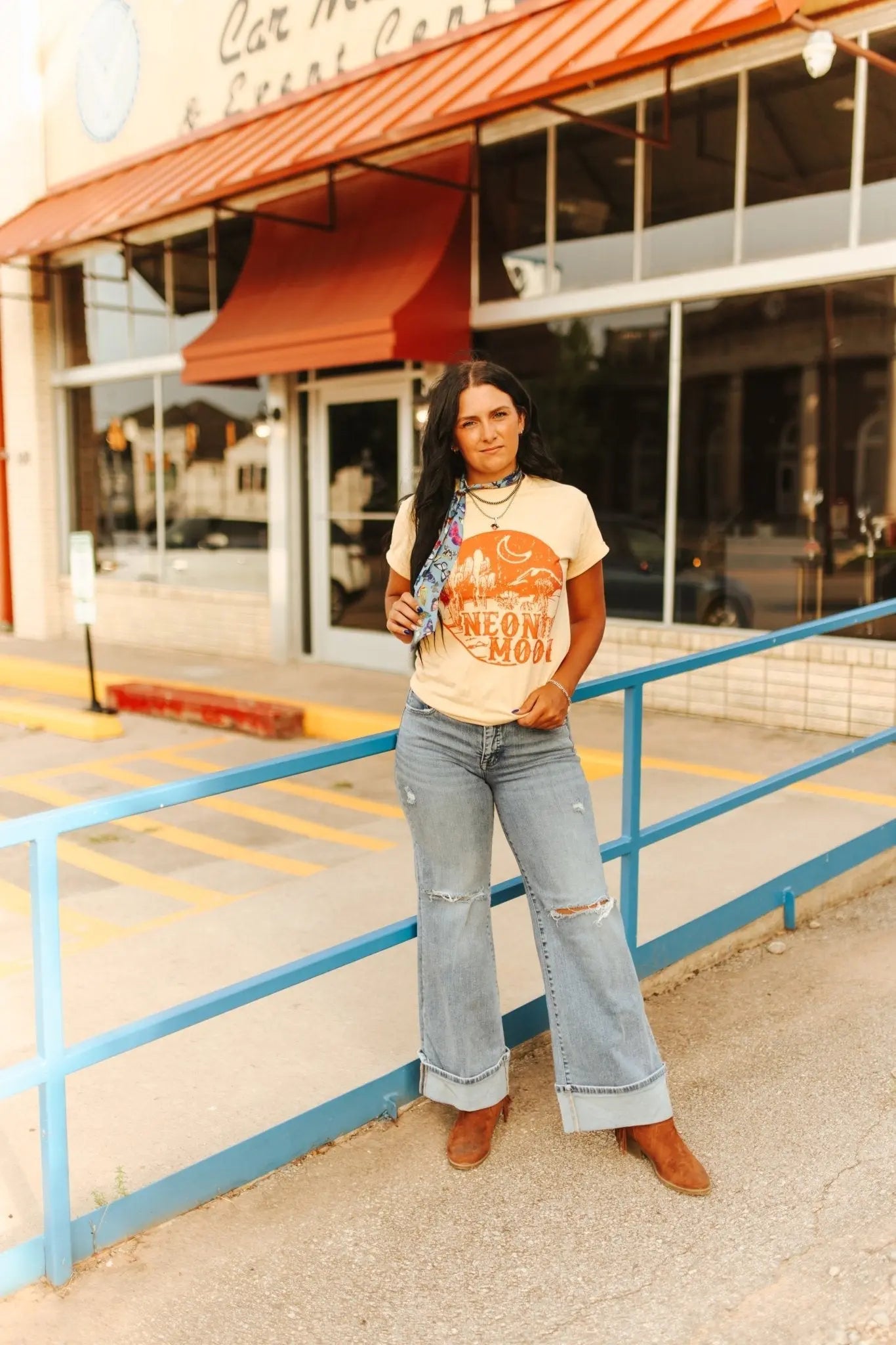 Neon Moon Western Graphic Tee Wild Junkie