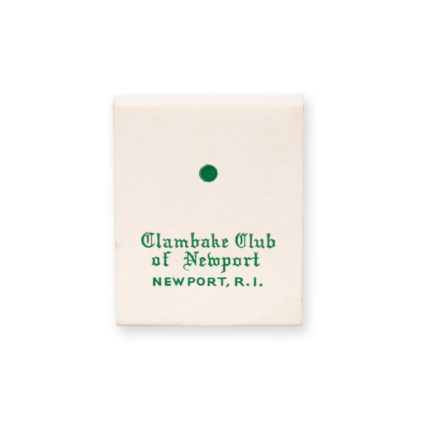 Newport Clambake Club (Front) Match South Shop