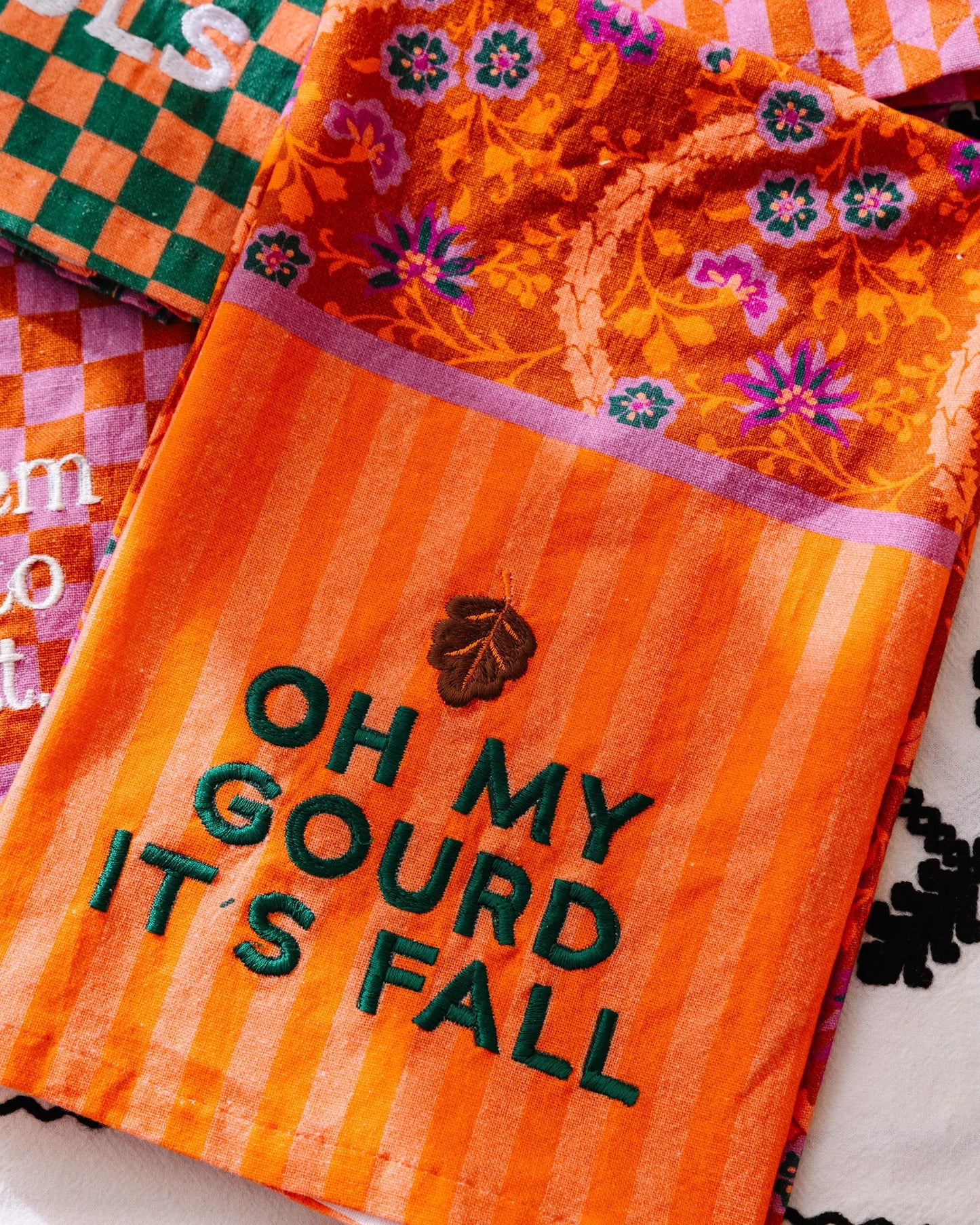 Oh My Gourd Dish Towel Furbish Studio