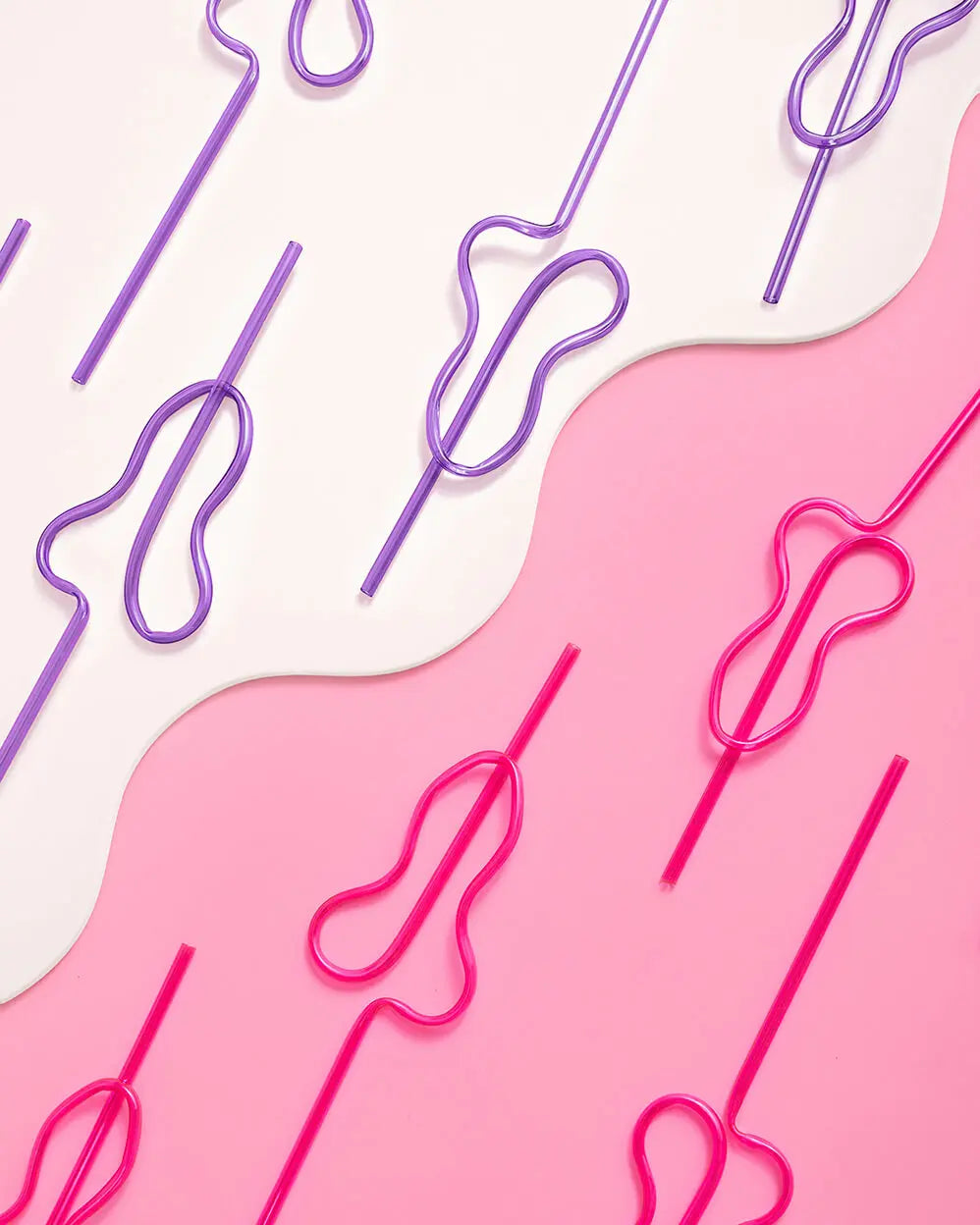 PG-13 P*nis Straw - 24 penis straws xo, Fetti
