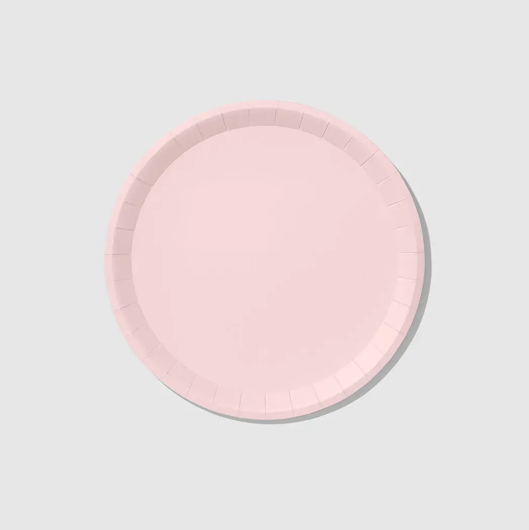 Pale Pink Classic Large Plates (10 per pack) Coterie