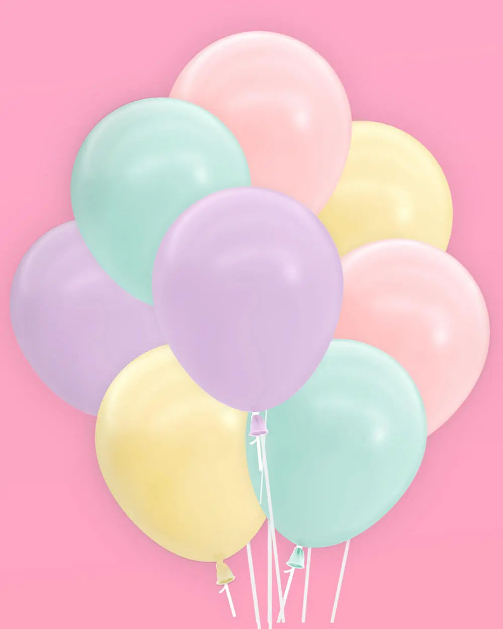 Pastel Balloon Pack - 24 matte balloons xo, Fetti