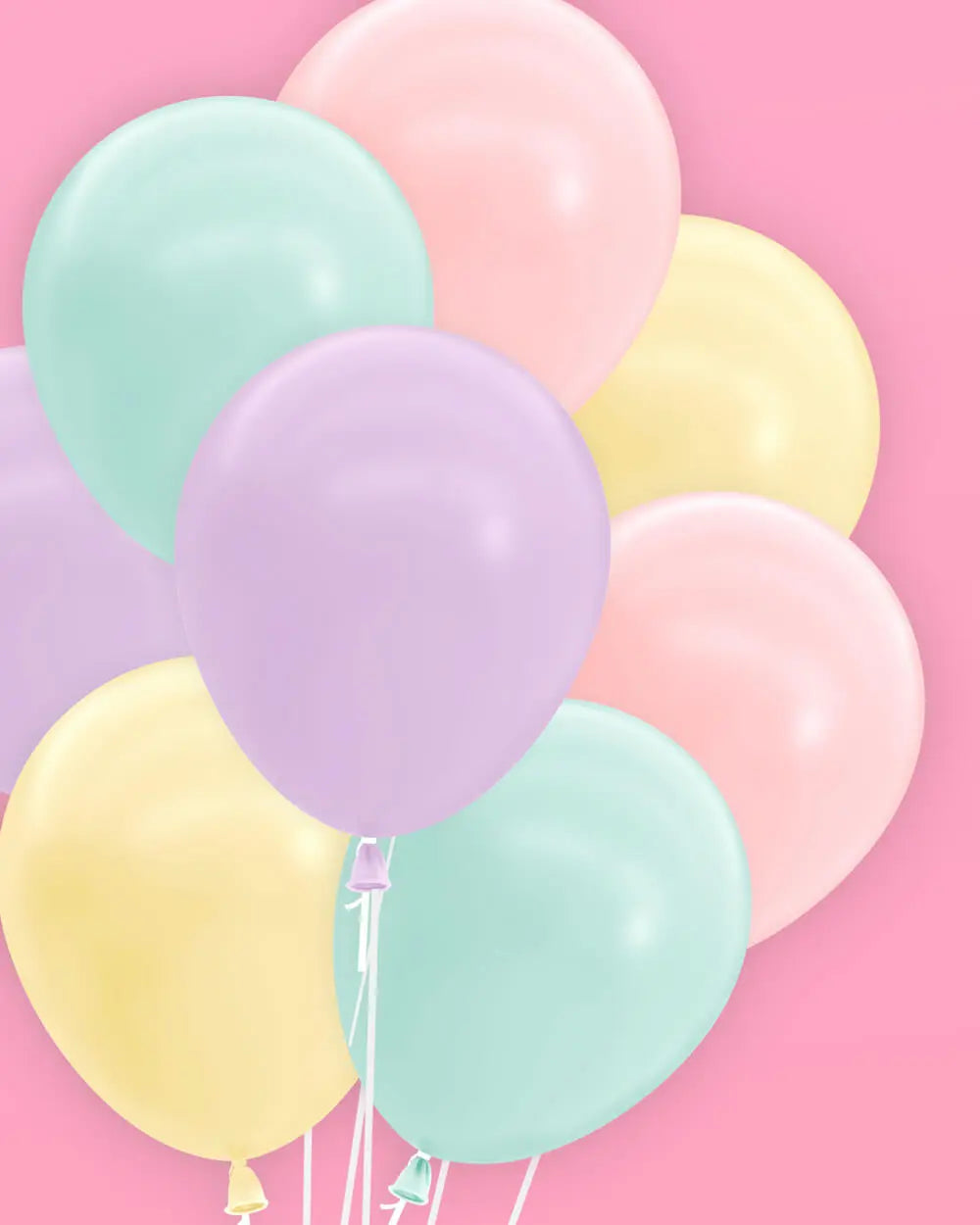 Pastel Balloon Pack - 24 matte balloons xo, Fetti