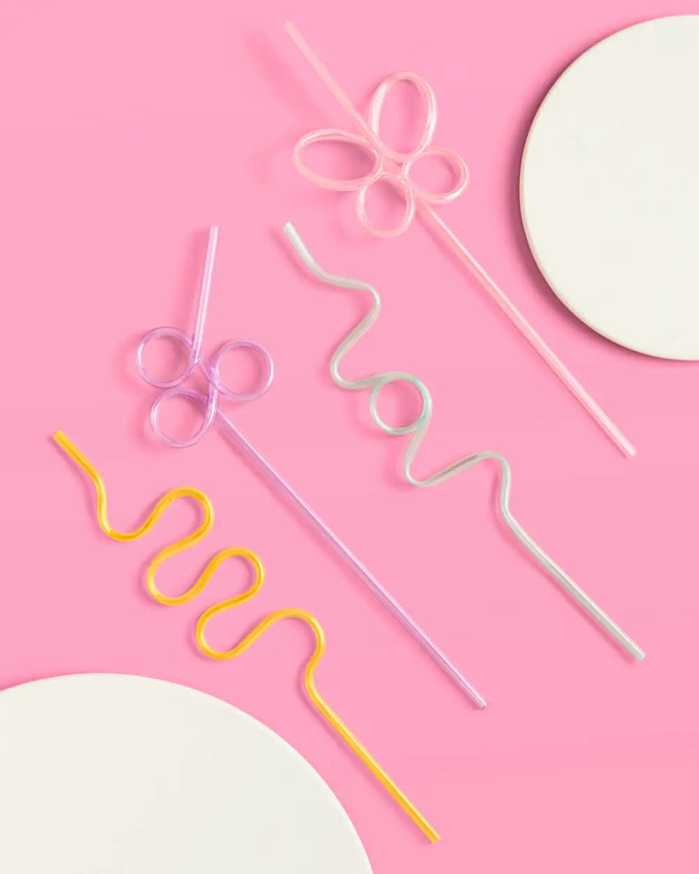 Pastel Party Starter Pack - Plates, Napkins + Straws xo, Fetti