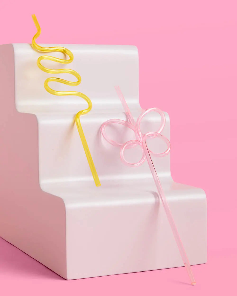 Pastel Party Straws - 16 reusable straws xo, Fetti