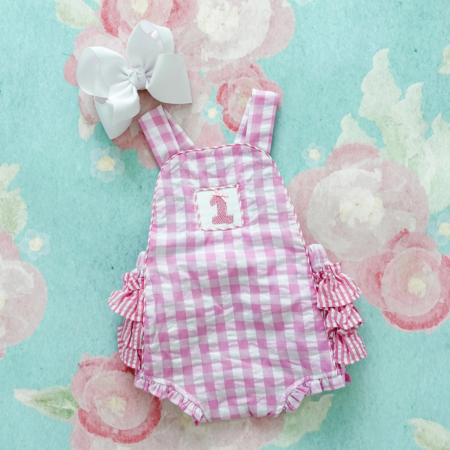 Pastel Pink First Birthday Bubble - Latchkey