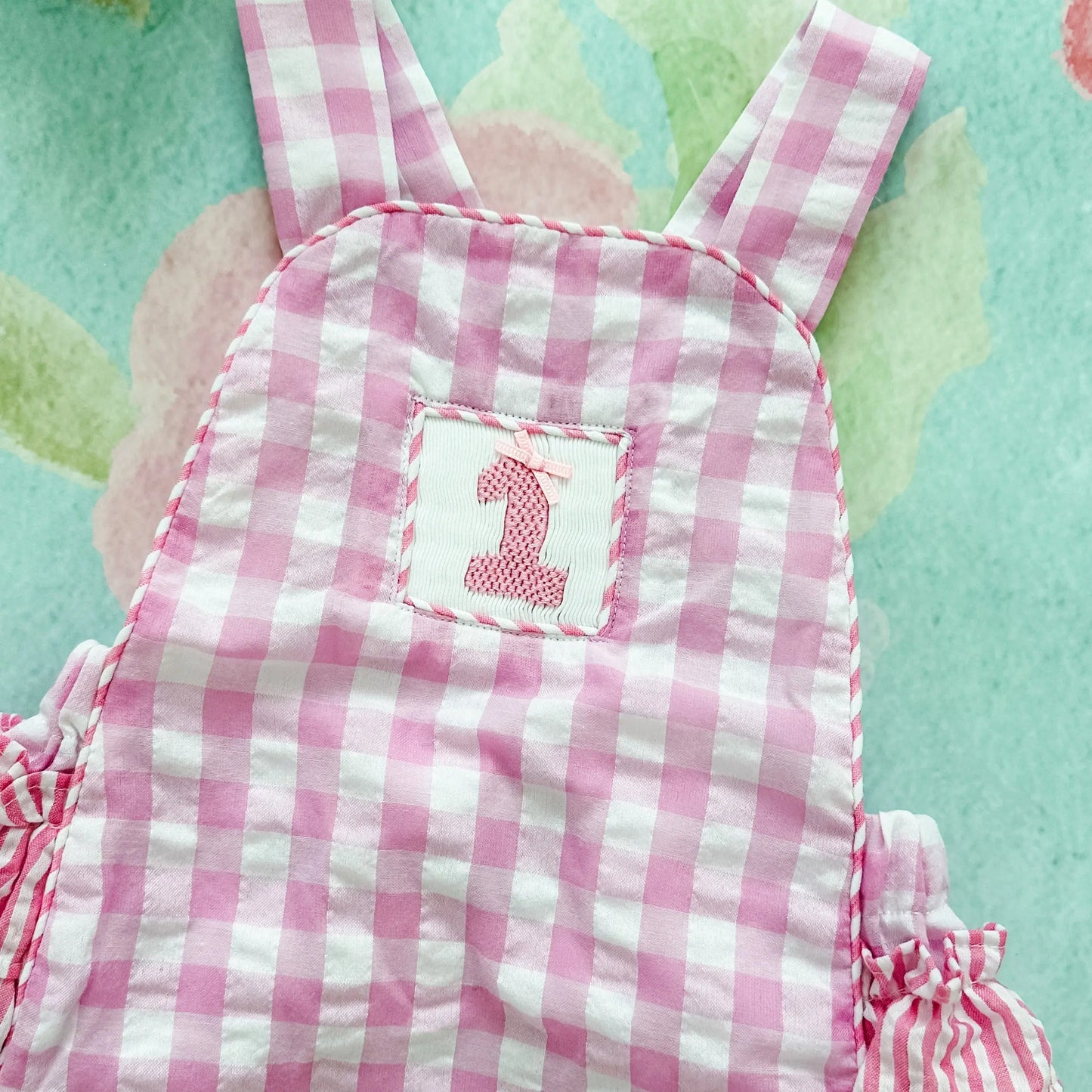 Pastel Pink First Birthday Bubble - Latchkey