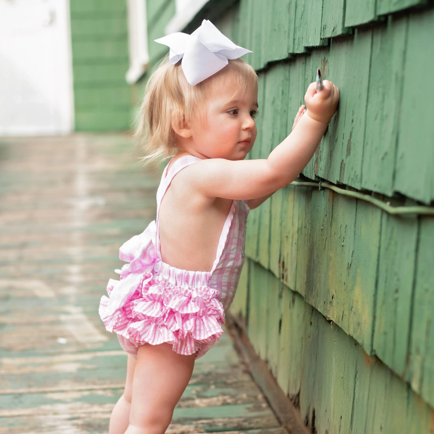 Pastel Pink First Birthday Bubble - Latchkey