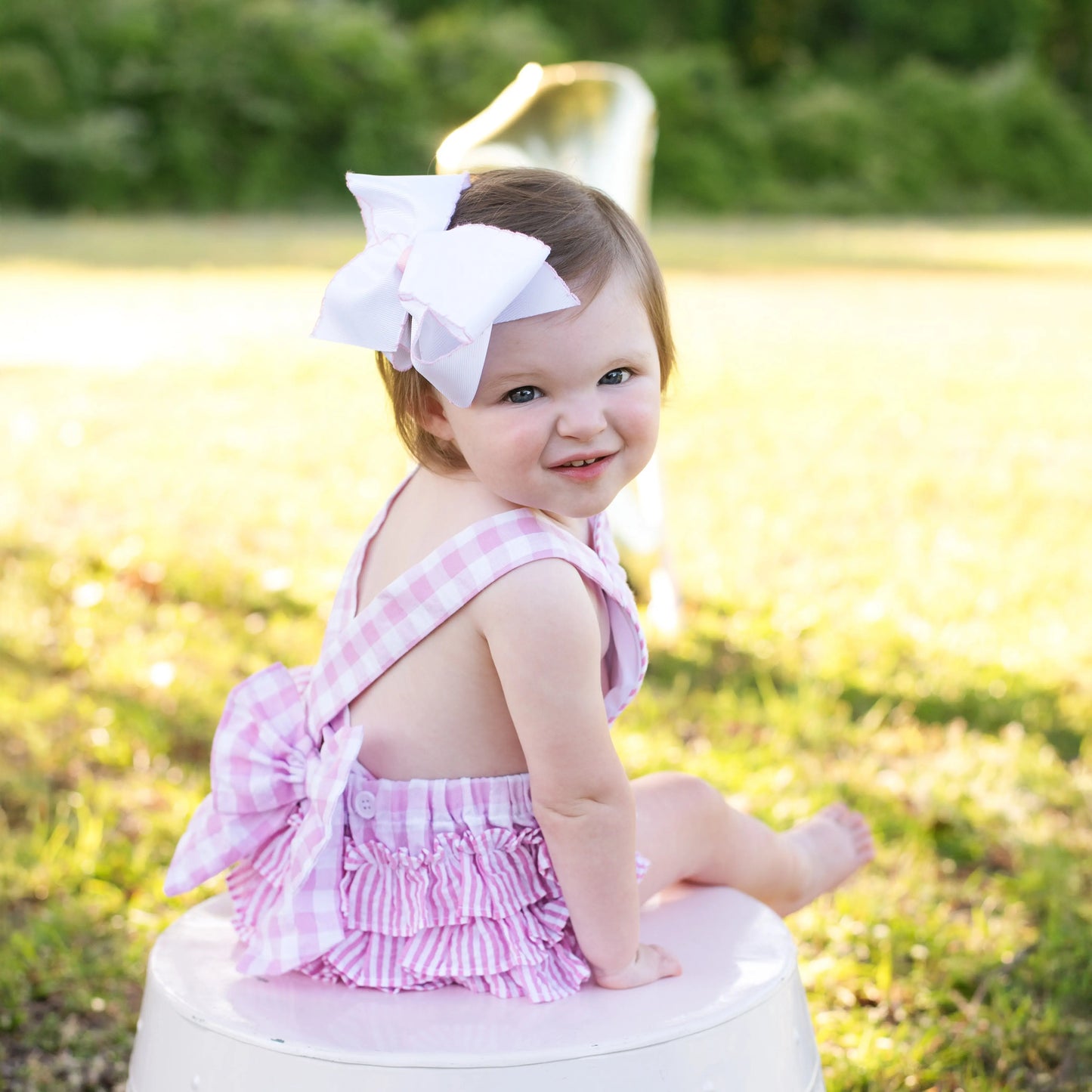 Pastel Pink First Birthday Bubble - Latchkey