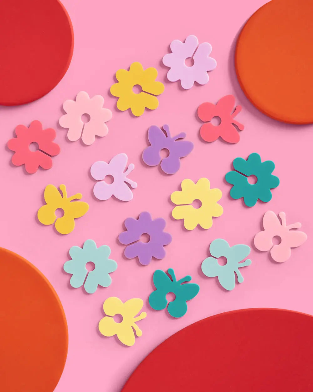 Pastel Sip Markers - 16 drink markers xo, Fetti