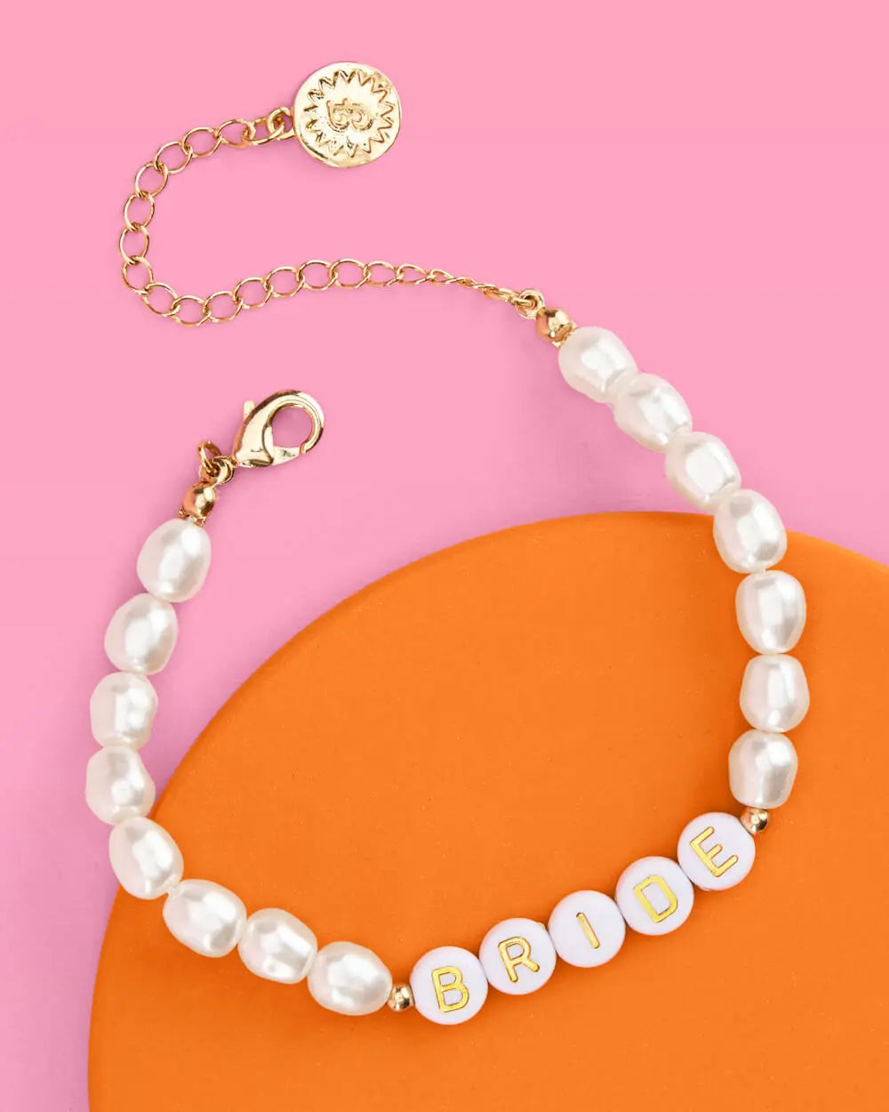 Pearlfect Bracelet - beaded bride bracelet xo, Fetti
