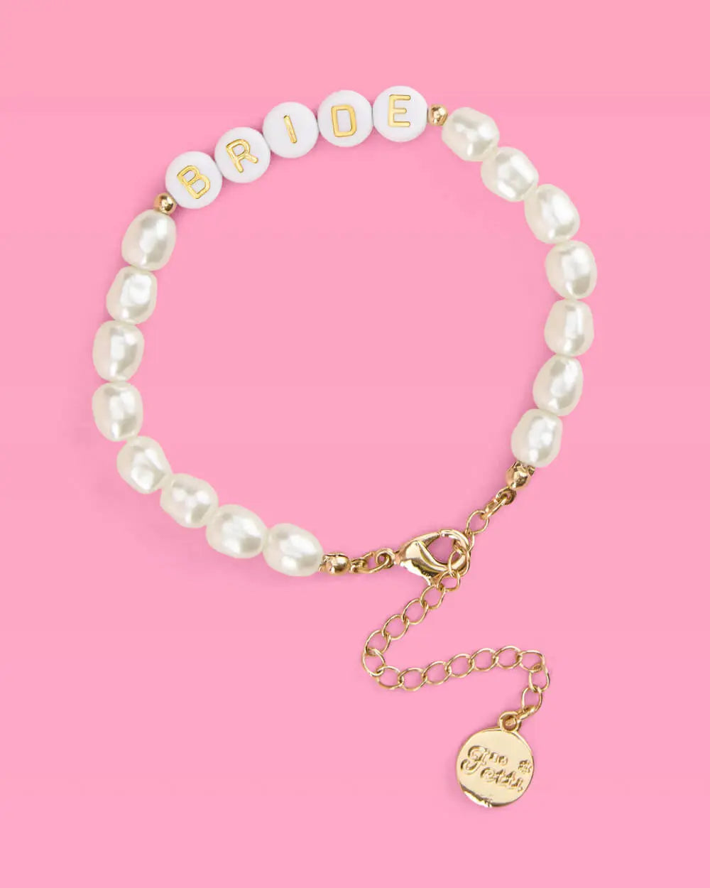 Pearlfect Bracelet - beaded bride bracelet xo, Fetti