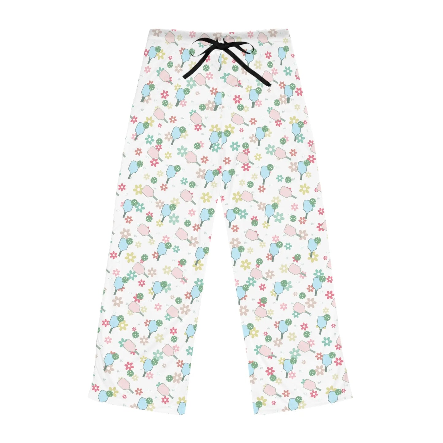 Pickleball Power Women’s Pajama Pants - Comfy & Playful Sleepwear Printify