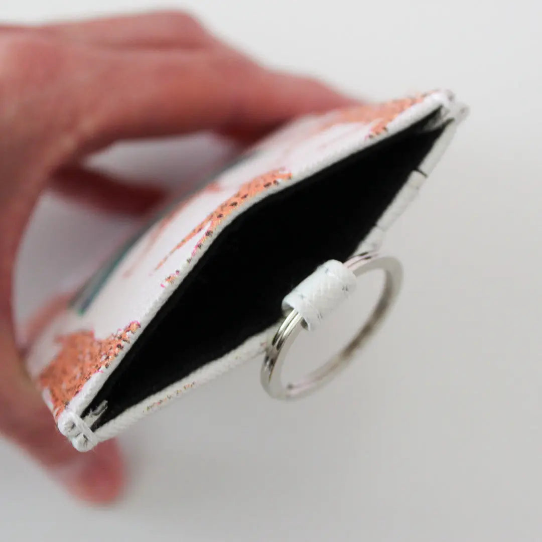 Pickleball Single Initial Card Case CB Studio