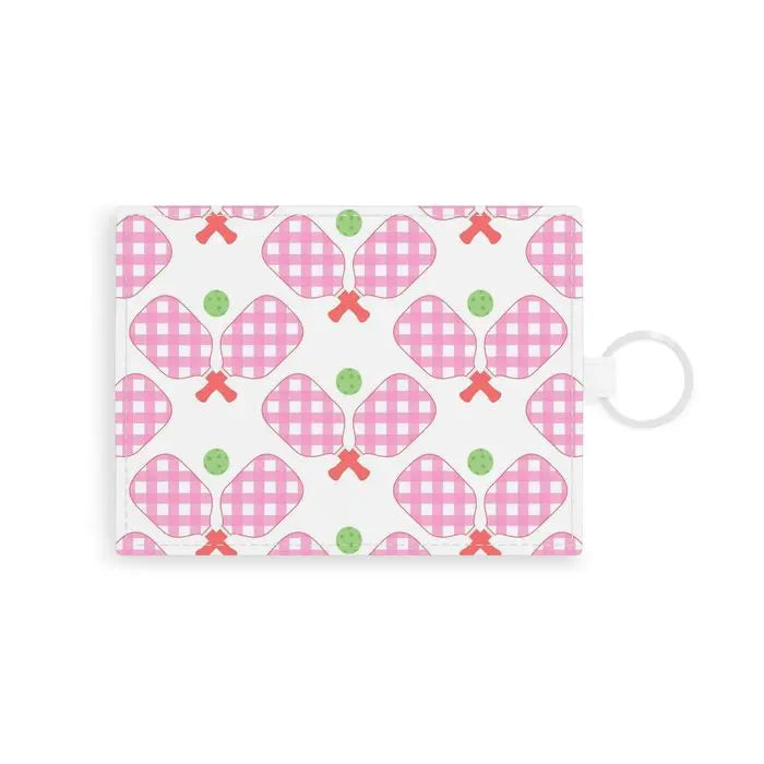 Pickleball Single Initial Card Case CB Studio