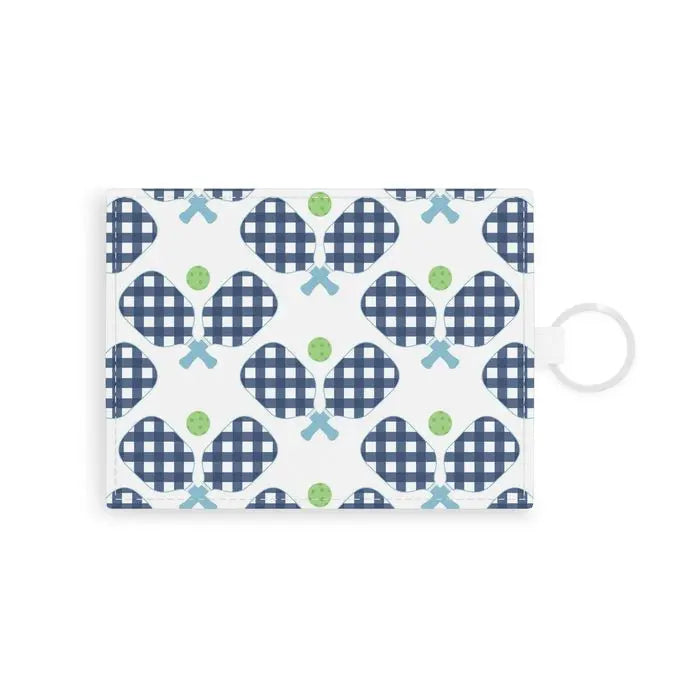 Pickleball Single Initial Card Case CB Studio