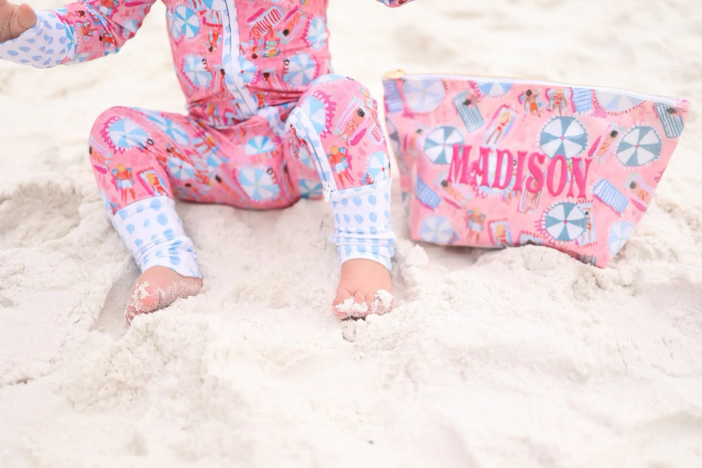 Pink Beach - Bamboo Sleeper KenzKustomz