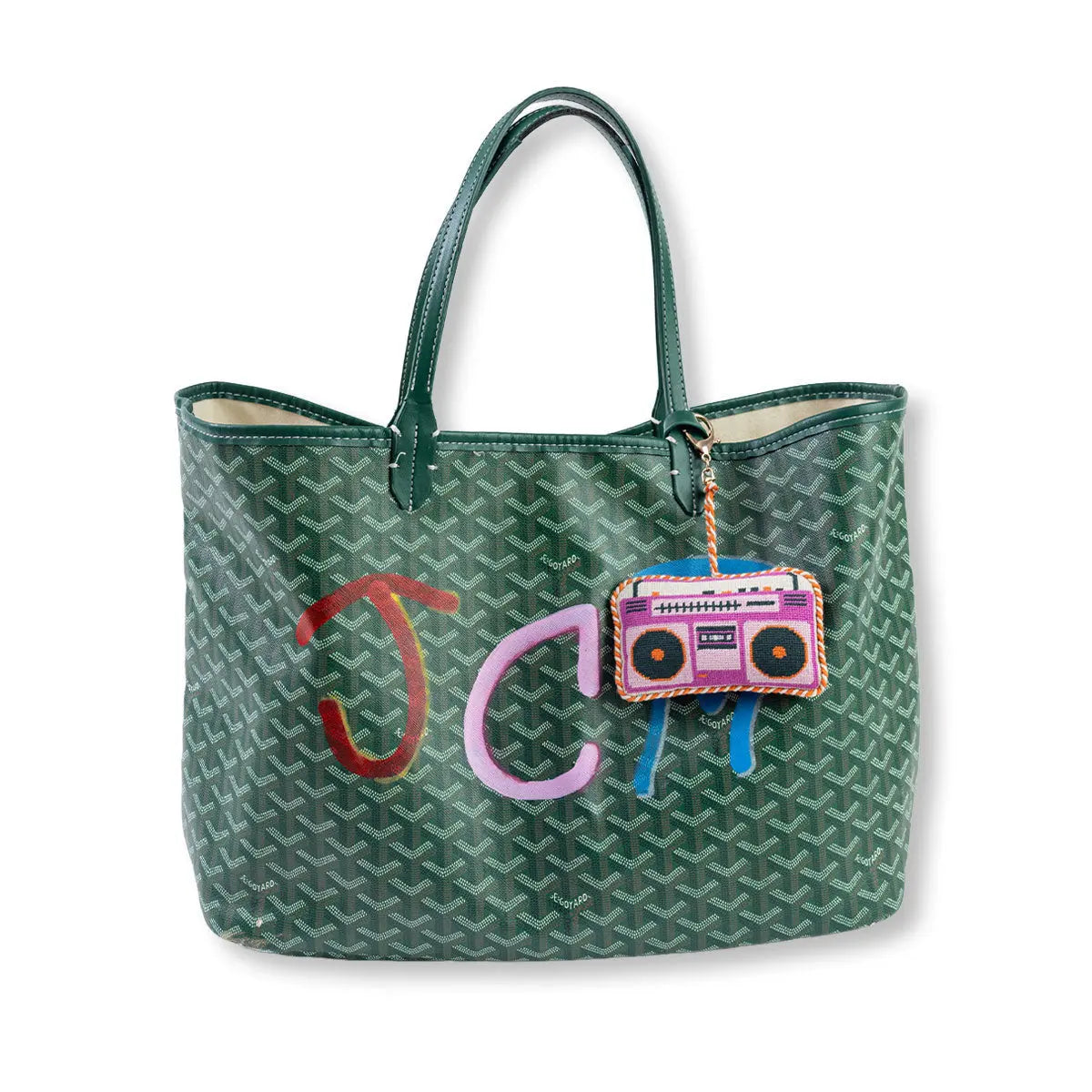 Pink Boombox- Bag Charm Furbish Studio