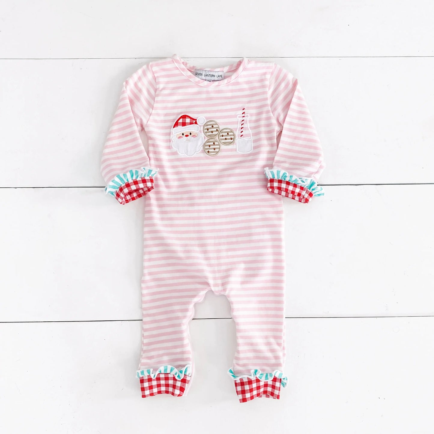 Pink Cookies For Santa Romper - Latchkey