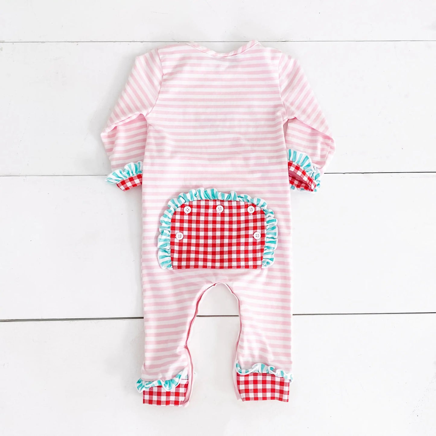 Pink Cookies For Santa Romper - Latchkey