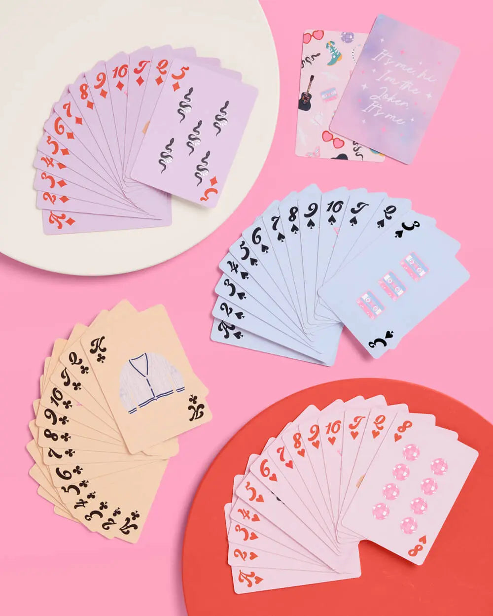 Players Gonna Play Cards - 54 playing cards xo, Fetti